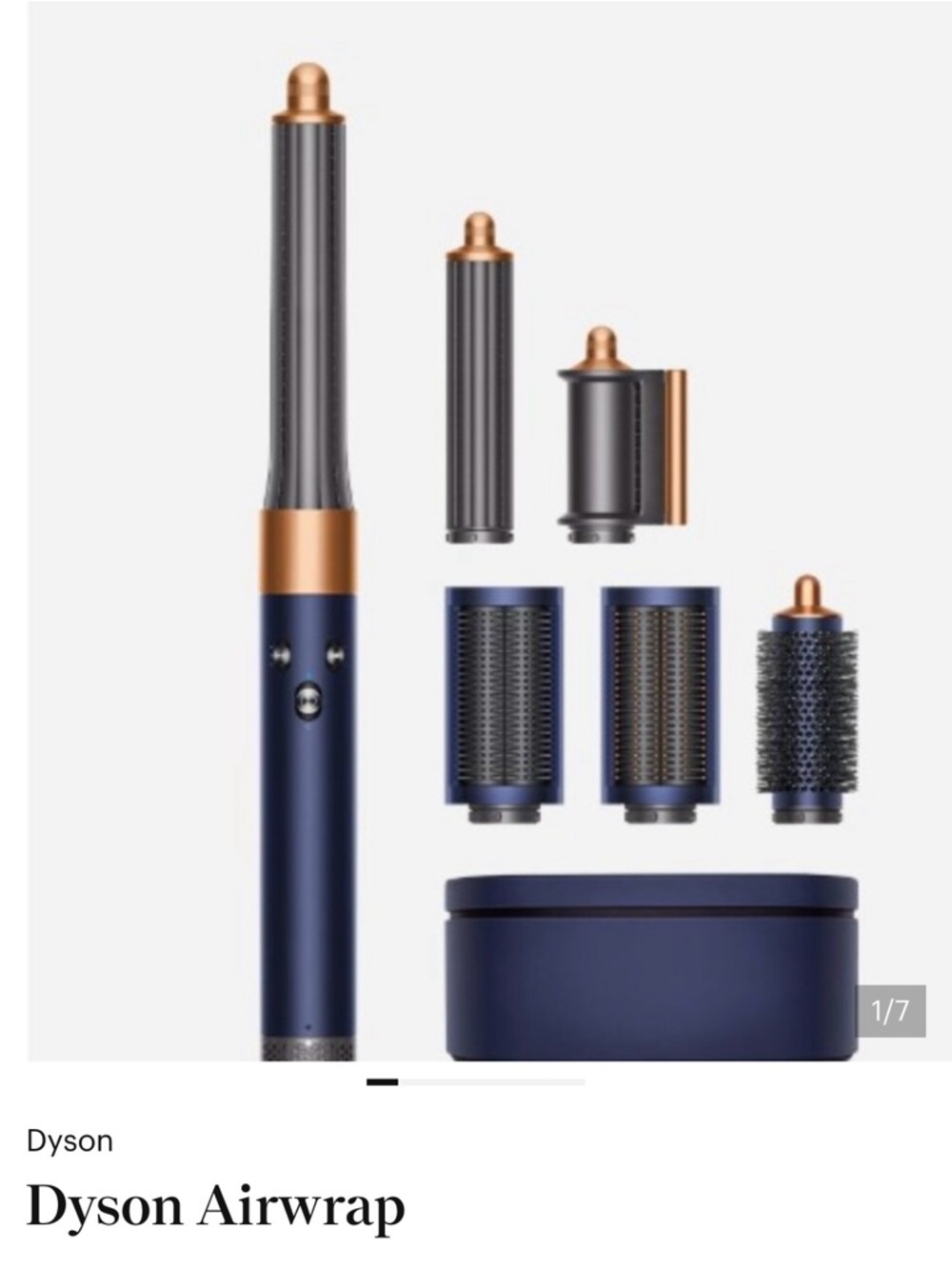 Dyson Airwrap Multi-Styler in Navy and Copper